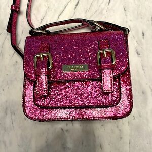 Kate Spade mini glitter purse